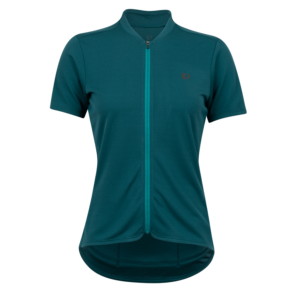 Pearl Izumi Quest Women's Cycling Jersey (Dark Spruce/Gulf Teal) - BUMSONTHESADDLE