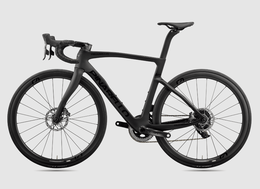 Pinarello F7 (Razor Black) - BUMSONTHESADDLE