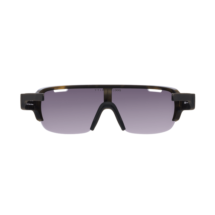 POC Do Half Blade Sport Sunglasses (Tortoise Brown) - BUMSONTHESADDLE