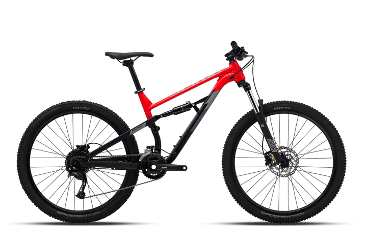 Polygon Siskiu D5 (Red/Black) - BUMSONTHESADDLE