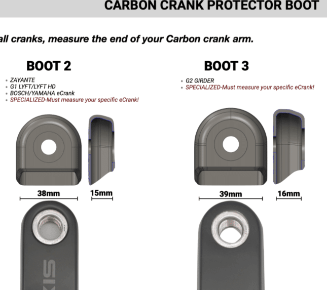 Praxis Crank Protector Boots - BUMSONTHESADDLE