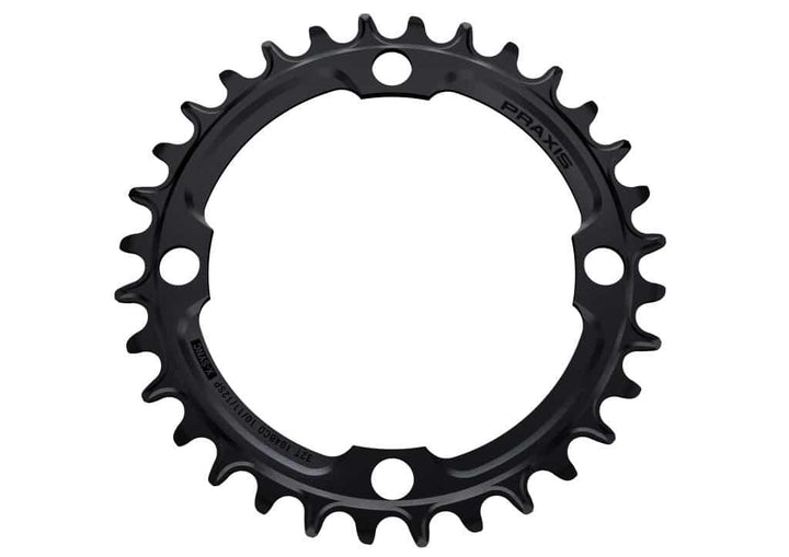 Praxis MTN E-Ring 104 BCD 10/11/12 Speed Chainring (Black) - BUMSONTHESADDLE