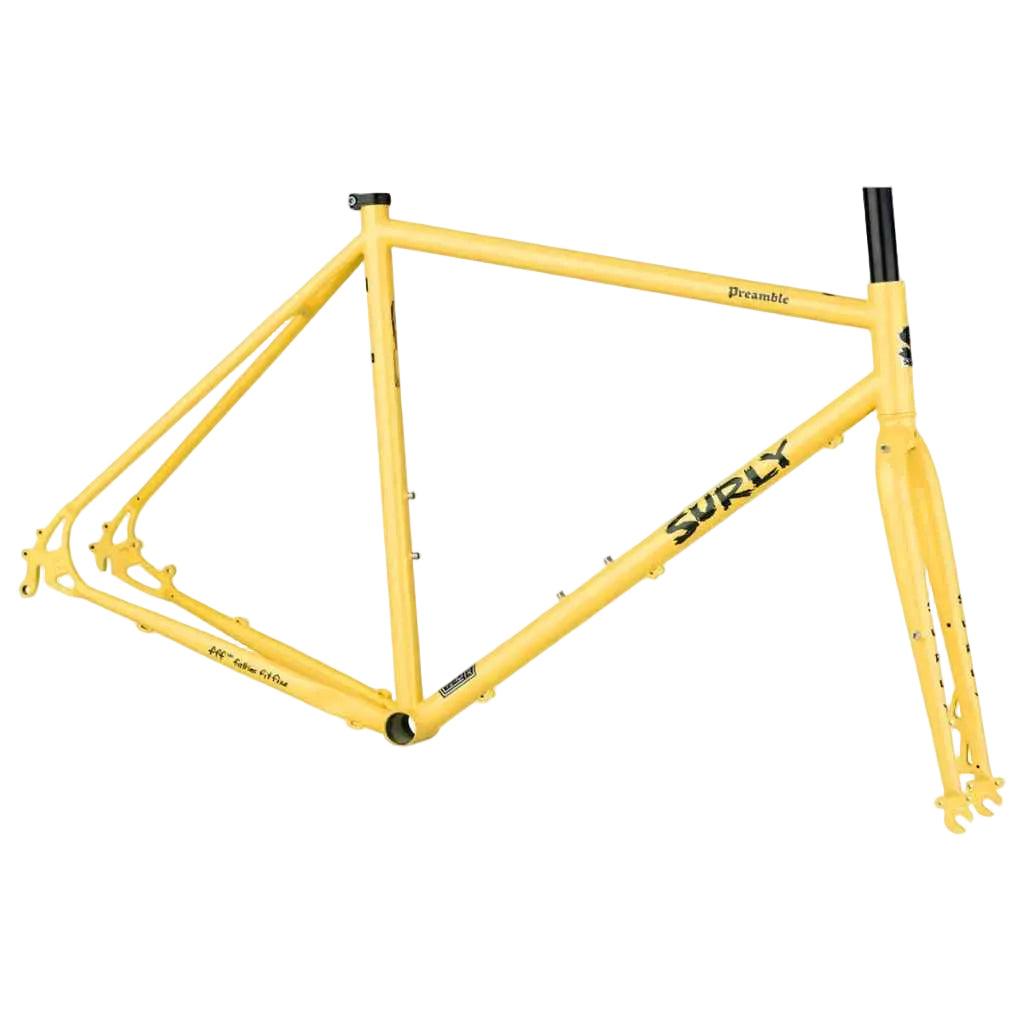 Surly Preamble Frameset (Milky Lemonade)