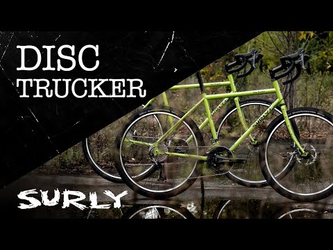 Surly Disc Trucker Road Frameset (Pea Lime Soup)