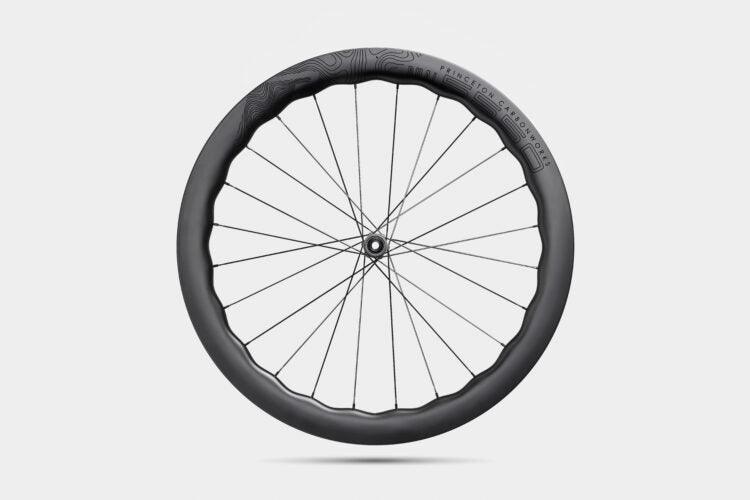 Princeton CarbonWorks Dual 5550 Carbon Tubeless Disc Brake Wheel - Shimano/Sram (Black) - BUMSONTHESADDLE