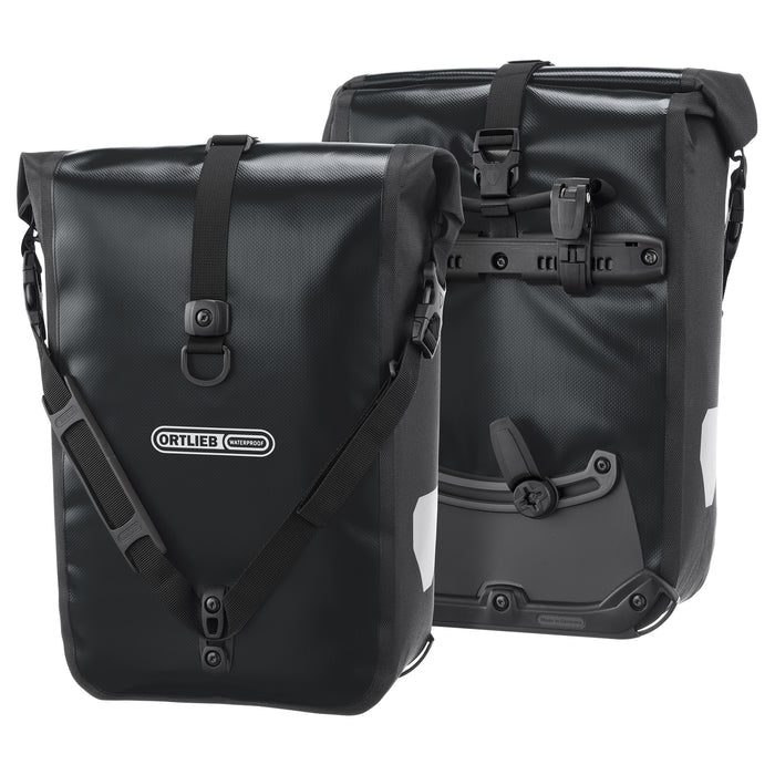 Ortlieb Sport Roller Classic Front Pannier - Pair (Black)