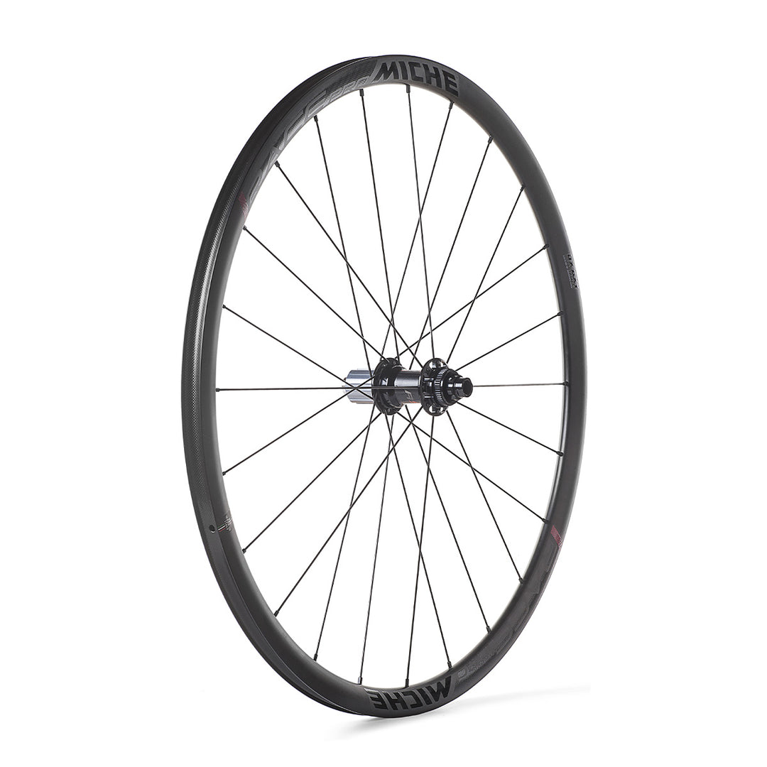 Miche Race Pro DX Alloy Tubeless Ready Disc Brake Wheel - Shimano/SRAM XDR (Black)