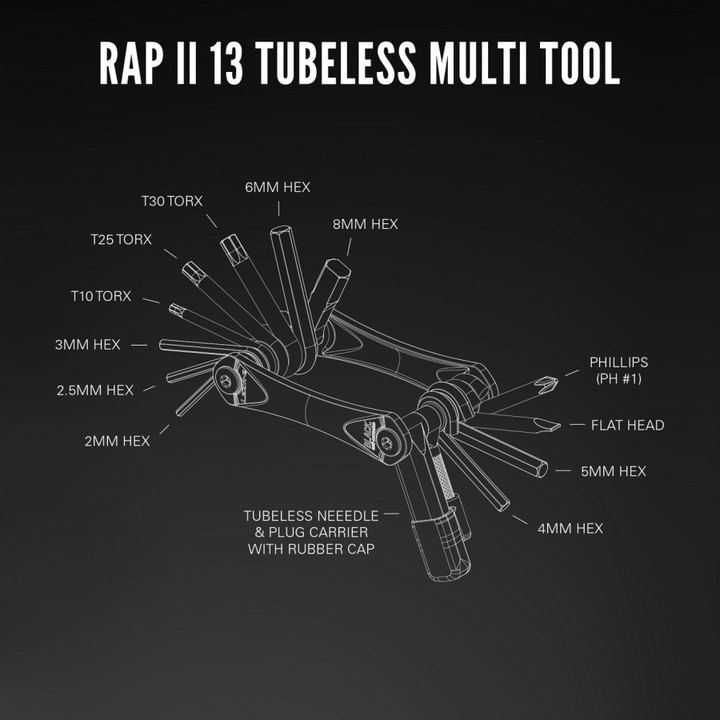 Lezyne Rap II 13 Multitool