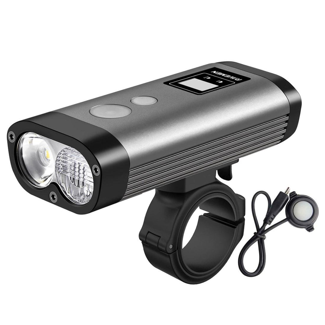 Ravemen PR1400 Front Light (Black) - BUMSONTHESADDLE