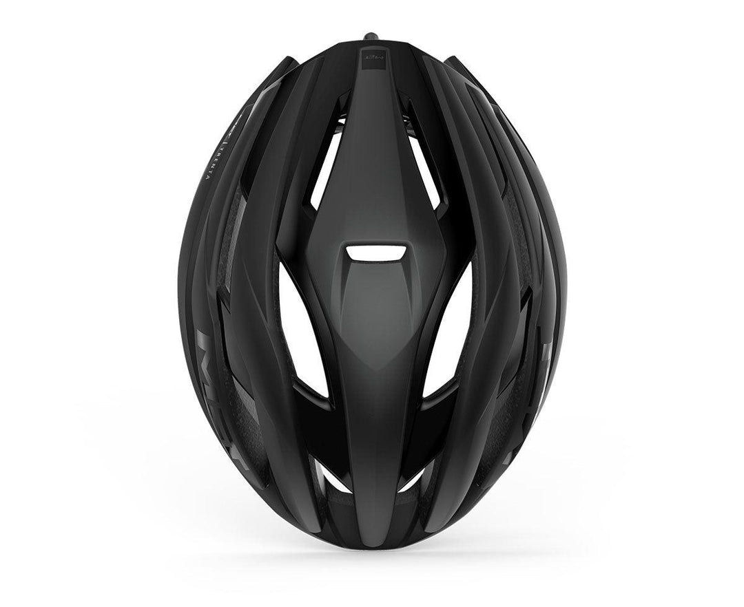 [Refurbished] MET Trenta CE Road Cycling Helmet (Black Matt/Glossy) - BUMSONTHESADDLE