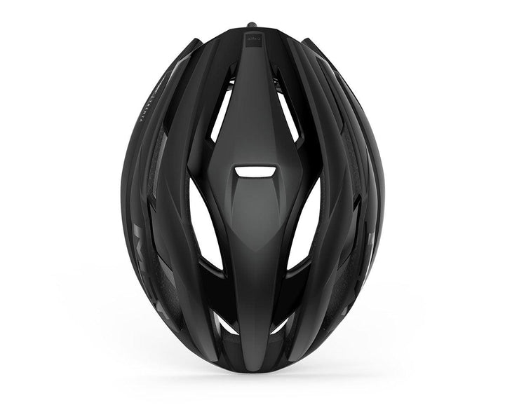 [Refurbished] MET Trenta CE Road Cycling Helmet (Black Matt/Glossy) - BUMSONTHESADDLE