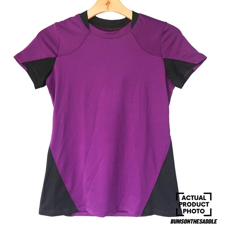 [Refurbished] Specialized Women Cycling Jersey (Black/Berry) - BUMSONTHESADDLE
