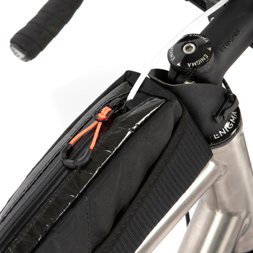 Restrap Race Top Tube Bag (Black) - BUMSONTHESADDLE