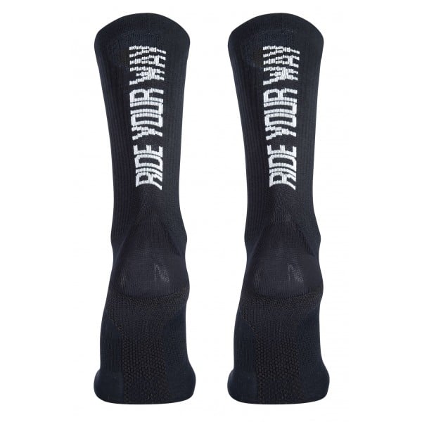 Northwave Ride Your Way Unisex Cycling Socks (Black)
