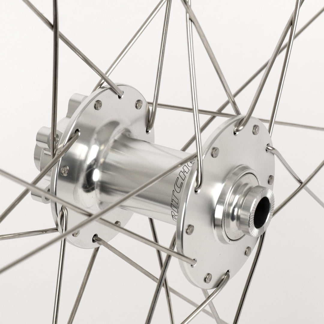 Ritchey Classic Zeta Aluminium Tubeless Ready Disc Brake Wheel - Shimano/Sram (Matte Metallic)