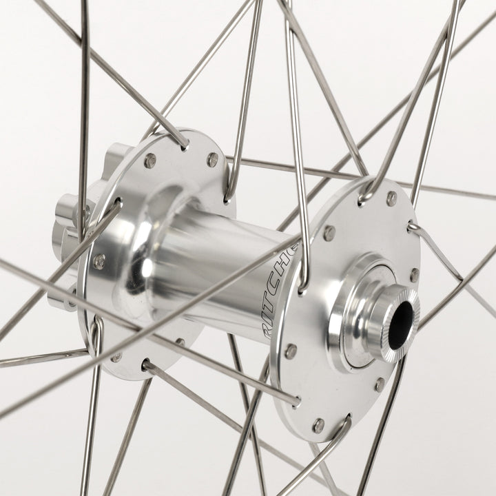 Ritchey Classic Zeta Aluminium Tubeless Ready Disc Brake Wheel - Shimano/Sram (Matte Metallic)