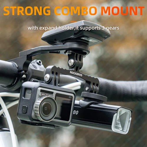 Rockbros Adjustable Out-Front Bike Computer Mount