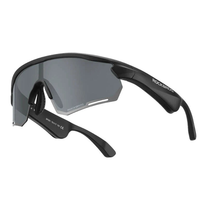 Rockbros SP251 Bluetooth Cycling Sunglasses (Gray)