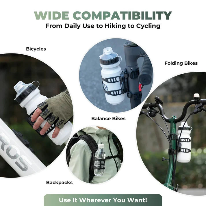 Rockbros Portable Silicone Magnetic Bottle Cage