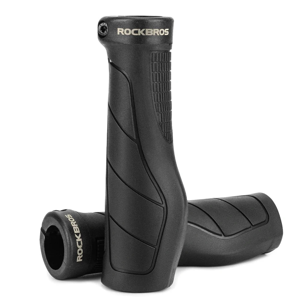 Rockbros Shock Absorbing Gel Grips (Black)