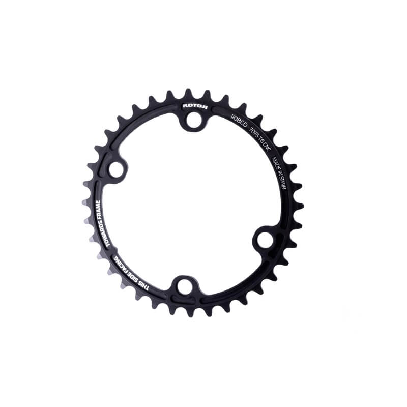 Rotor 110/4 BCD Round Inner Chainring (Black)