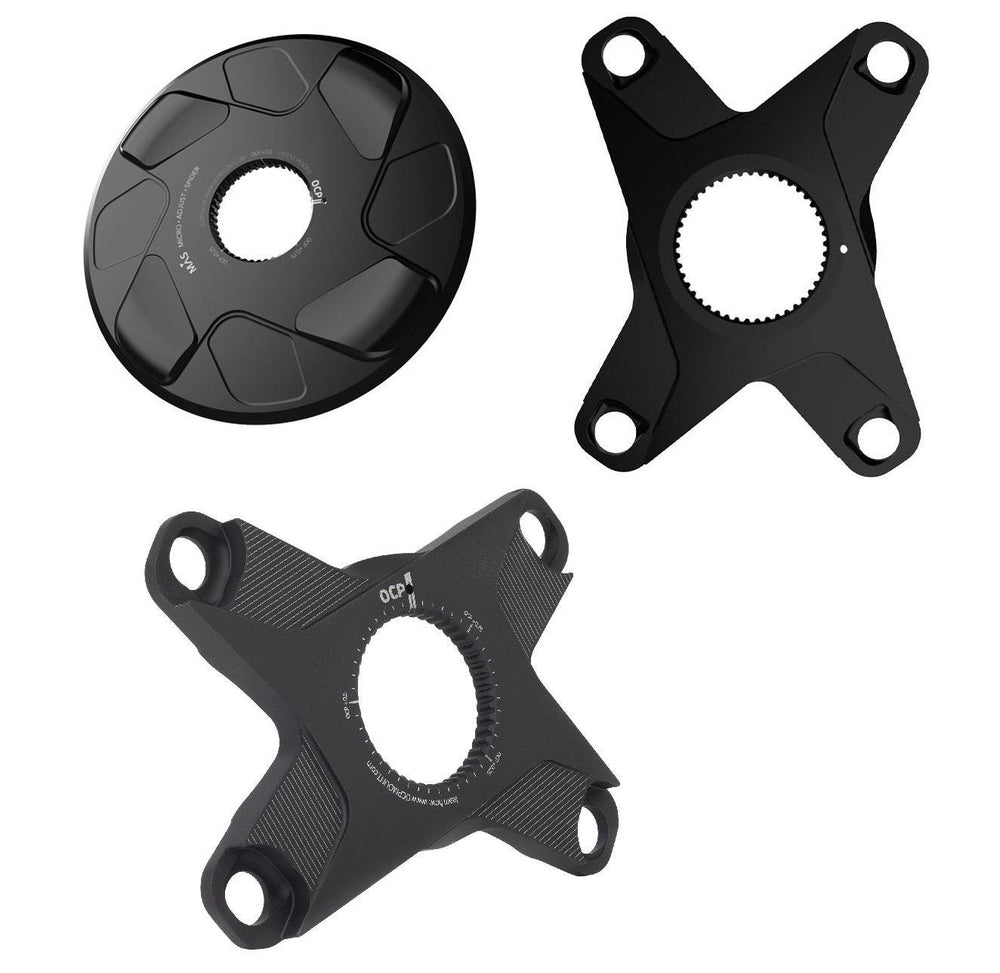 Rotor Spider BCD110x4 Chainring Spider Arm (Matte Black) - BUMSONTHESADDLE