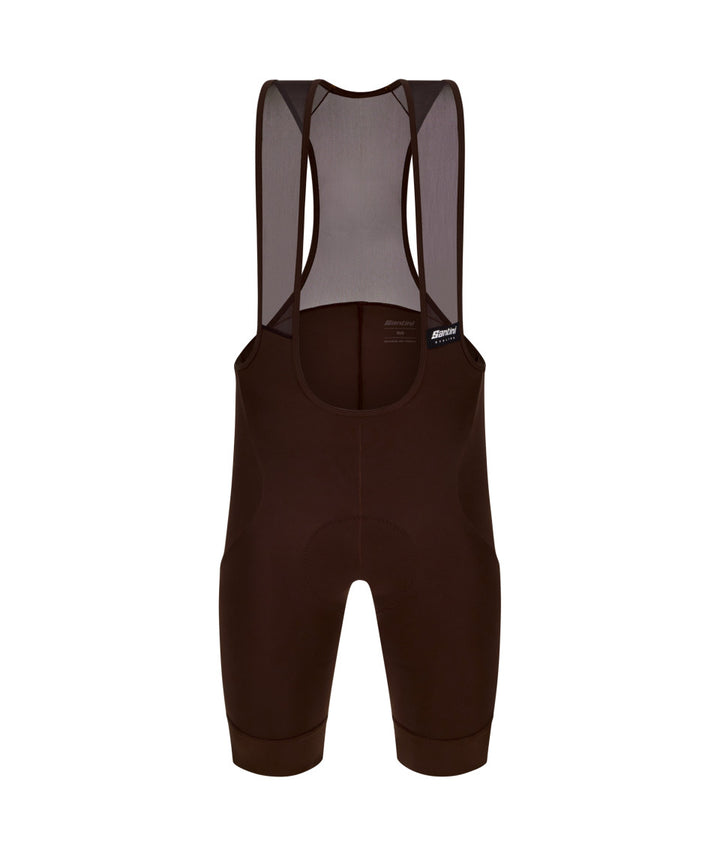 Santini Ready To Ride Men's Cycling Bibshorts (Chocolate)
