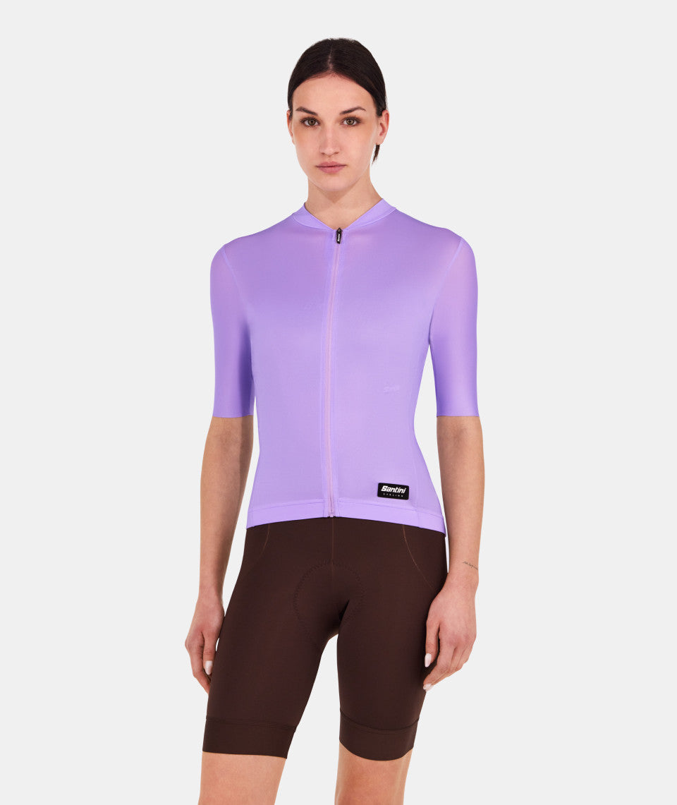 Santini Ready To Ride Unisex Cycling Jersey (Lilac)