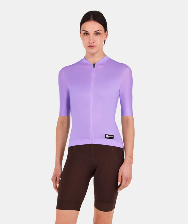 Santini Ready To Ride Unisex Cycling Jersey (Lilac)
