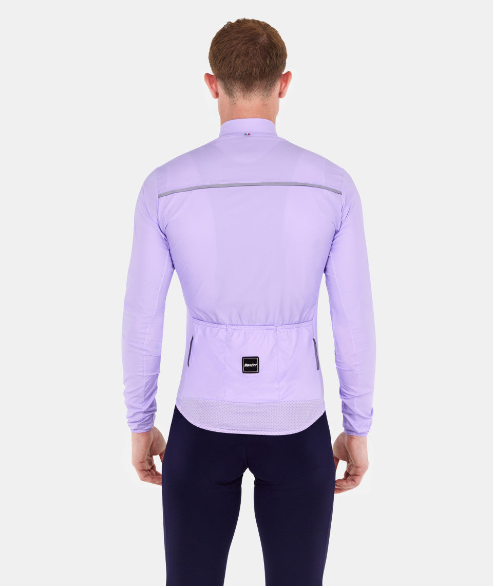 Santini Ready To Ride Unisex Cycling Jacket (Lilac)