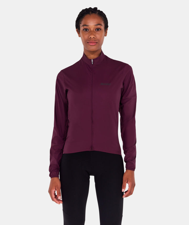 Santini Ready To Ride Wind Cycling Jacket (Black)