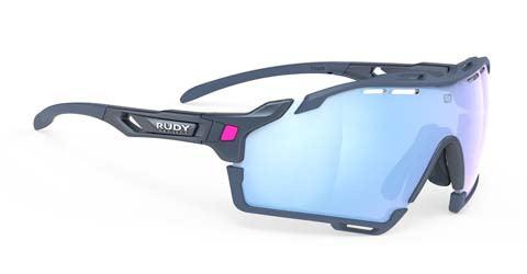 Rudy Project Cutline Sport Sunglasses (Cosmic Blue Matte/Multilaser Ice) - BUMSONTHESADDLE