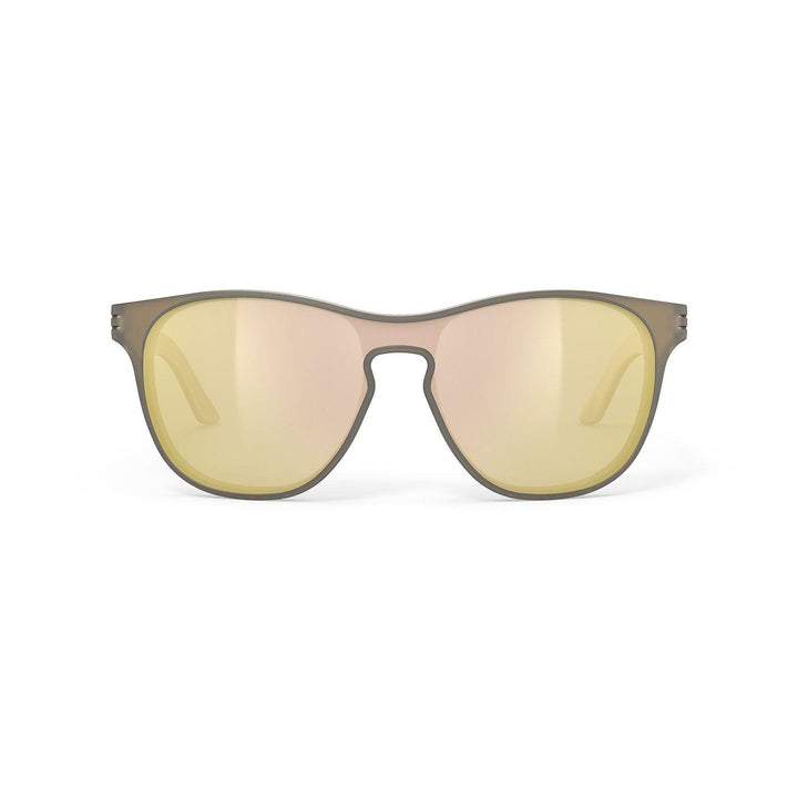 Rudy Project Soundshield Sunglasses (Ice Gold Matte/Multilaser Gold) - BUMSONTHESADDLE