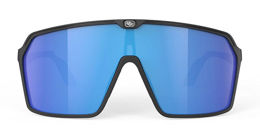 Rudy Project Spinshield Sunglasses (Matte Black/Multilaser Blue) - BUMSONTHESADDLE