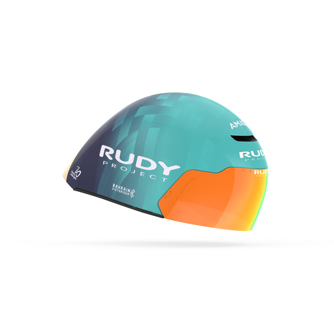 Rudy Project Wingdream Triathlon/TT helmet in Team Bahrain Victorious colorway