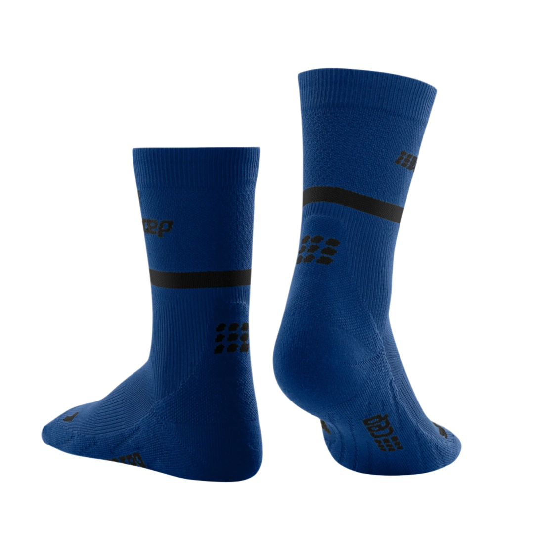 CEP Compression The Run Mid Cut 4.0 Women's Compression Socks (Blue/Black)