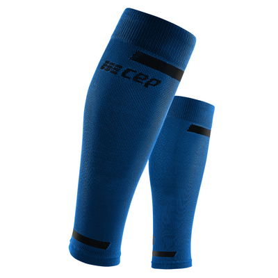 CEP The Run Compression 4.0 Men's Calf Sleeves (Blue)