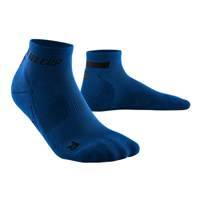 CEP The Run Low Cut 4.0 Compression Men's Socks (Blue)
