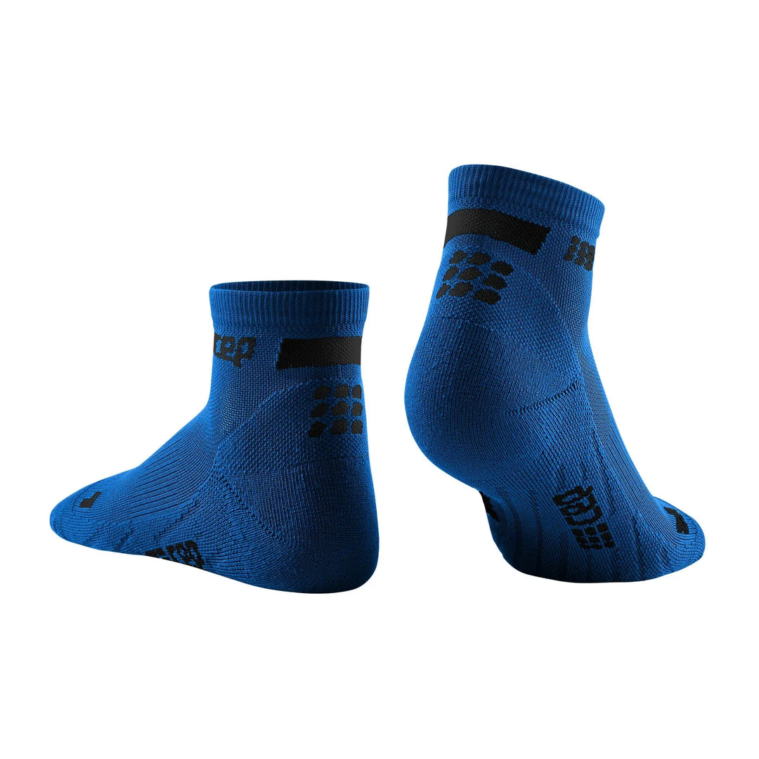 CEP Compression The Run Low Cut Men's Running Socks 4.0 (Blue)