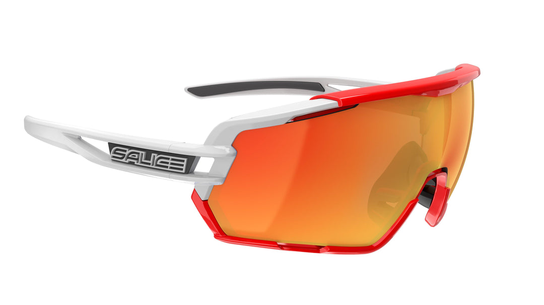 Salice 020RW Sport Sunglass (RW Red/ White Red) - BUMSONTHESADDLE