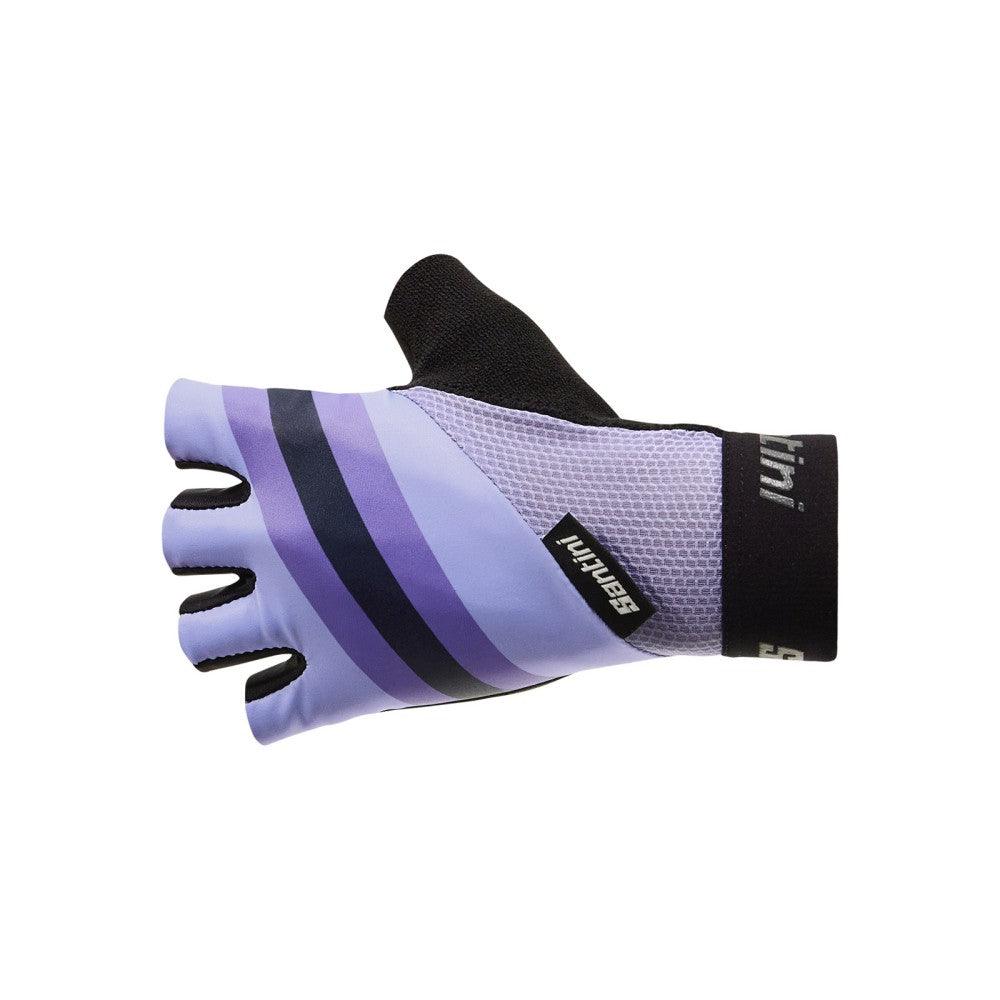 Santini Bengal Unisex Gel Cycling Gloves (Lillac) - BUMSONTHESADDLE