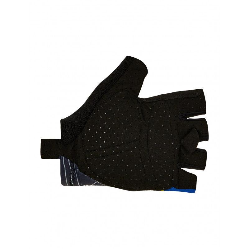 Santini Criterium Du Dauphine Unisex Cycling Gloves (Printed) - BUMSONTHESADDLE
