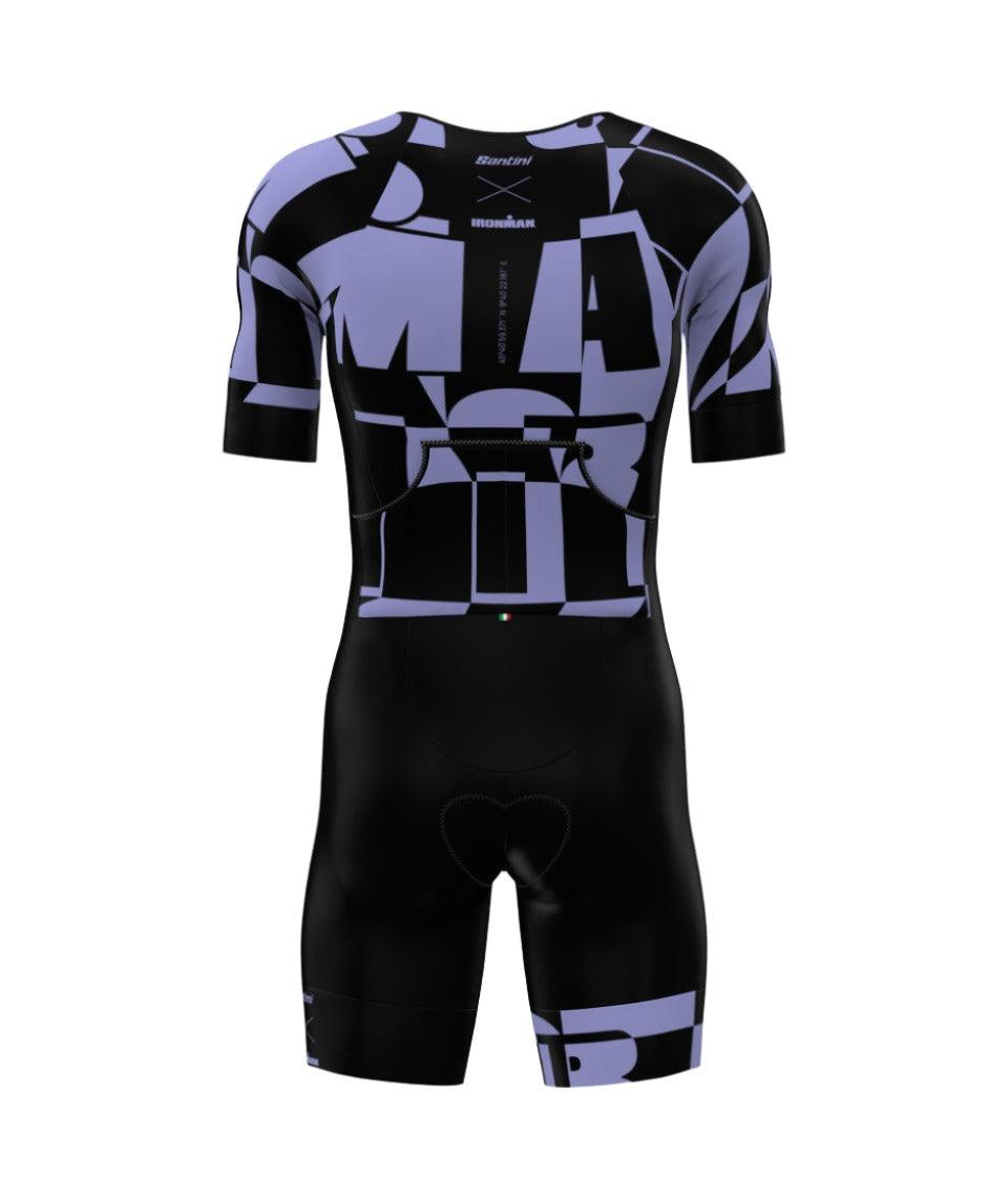 Santini Enigma Women's Cycling Trisuit (Lilac) - BUMSONTHESADDLE