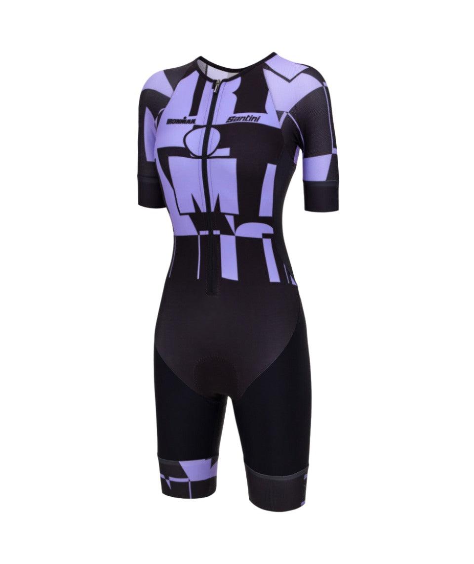 Santini Enigma Women's Cycling Trisuit (Lilac) - BUMSONTHESADDLE