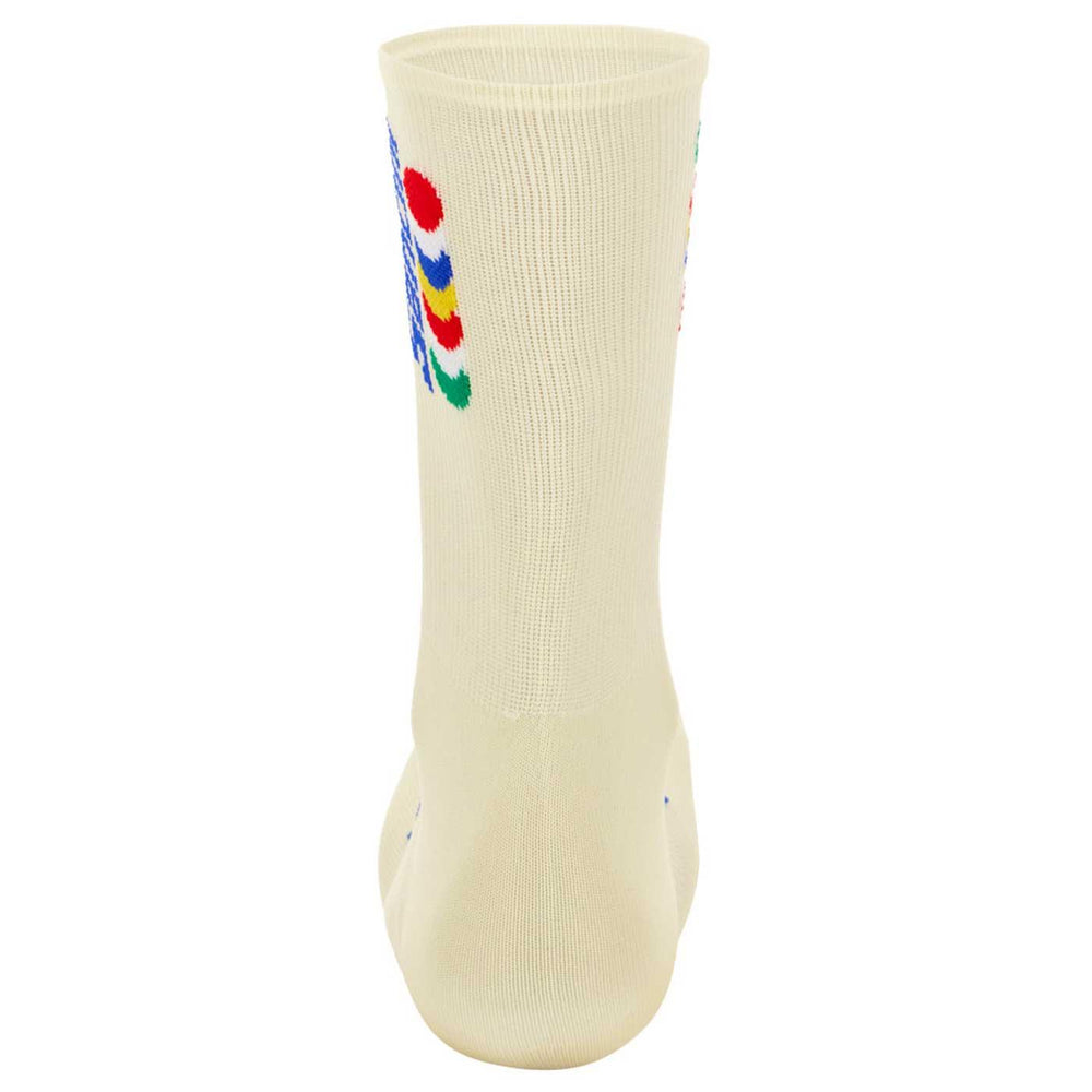 Santini Grand Départ Unisex Cycling Socks (Biege) - BUMSONTHESADDLE