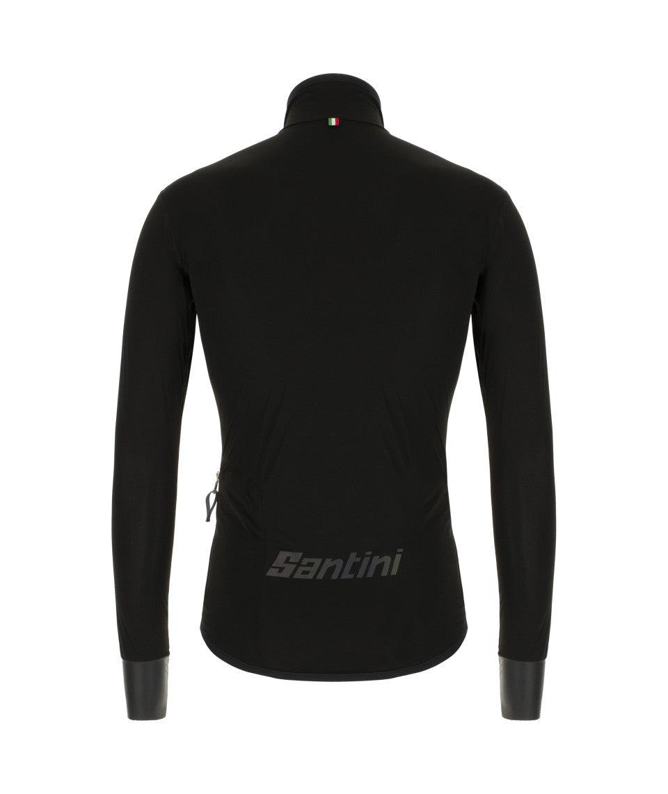 Santini Guard Nimbus Rain Jacket (Black) - BUMSONTHESADDLE