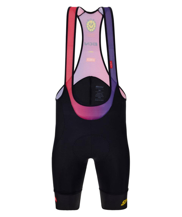 Santini La Vuelta Barcelona Men's Cycling Bibshorts (Black) - BUMSONTHESADDLE