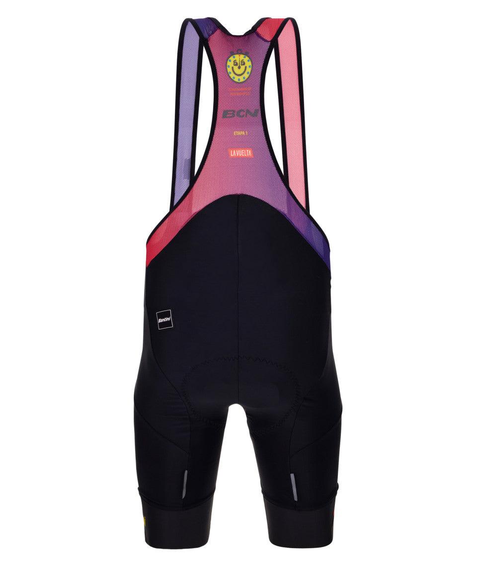 Santini La Vuelta Barcelona Men's Cycling Bibshorts (Black) - BUMSONTHESADDLE