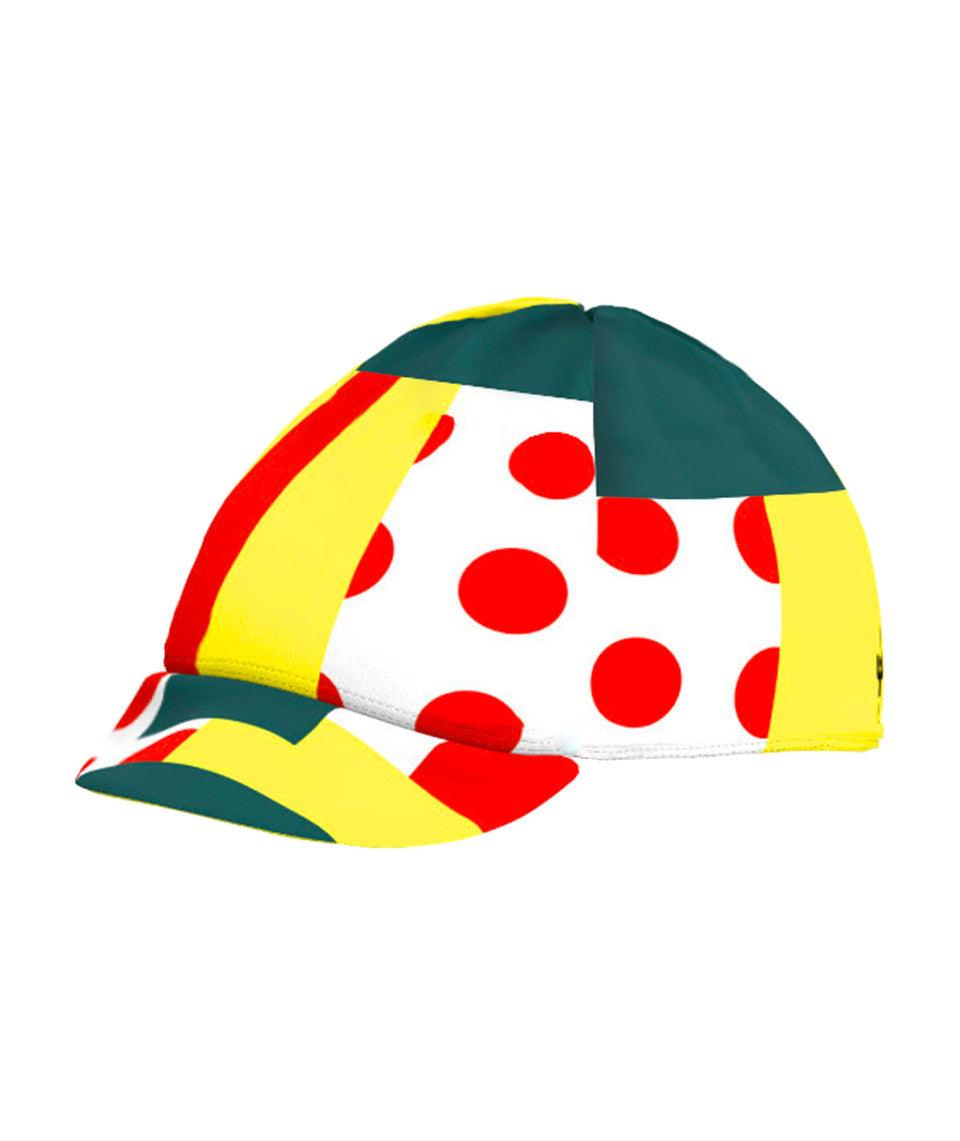 Santini MJ Combo Cycling Cap (Print) - BUMSONTHESADDLE