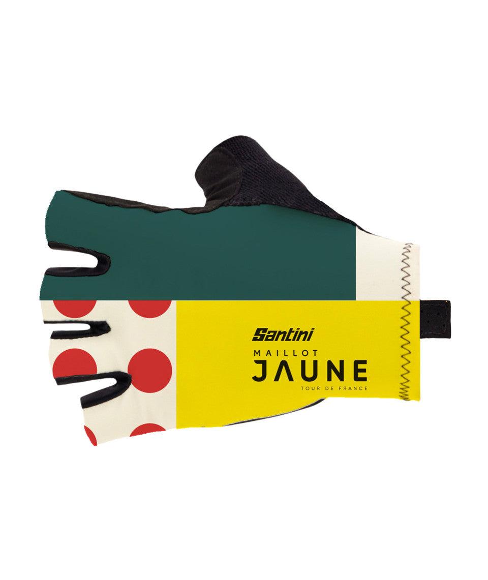 Santini MJ Combo Unisex Cycling Gloves (Print) - BUMSONTHESADDLE